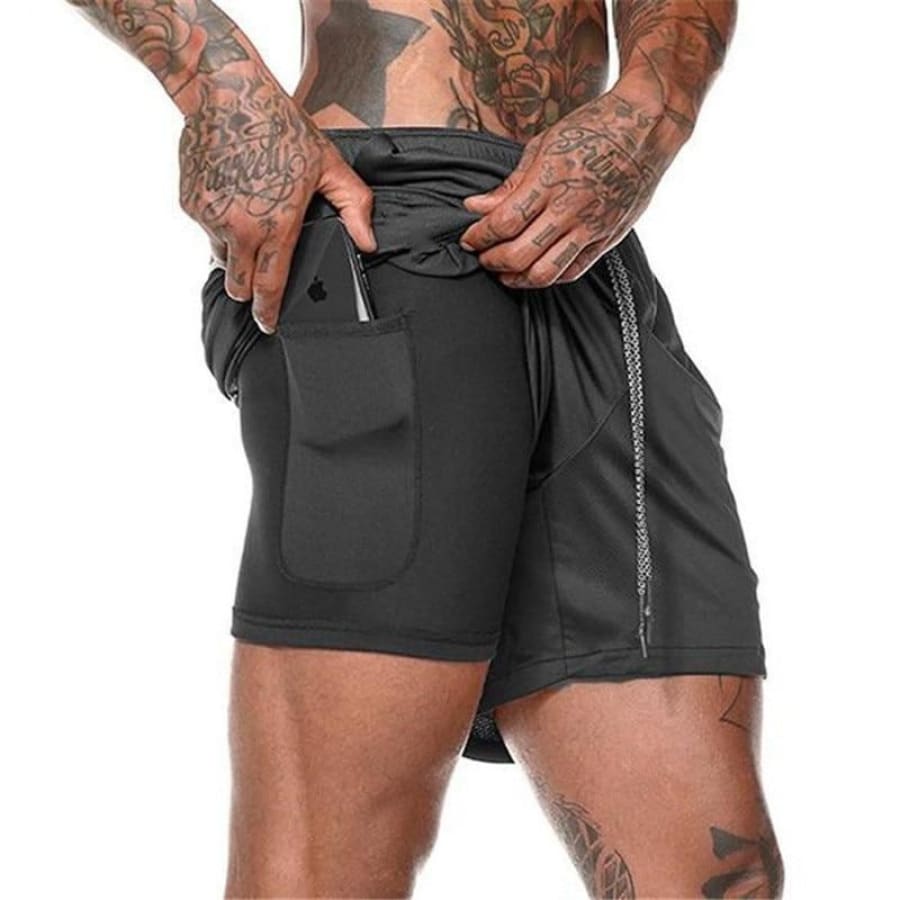 Short Fitness Bolso Escondido - Onferta